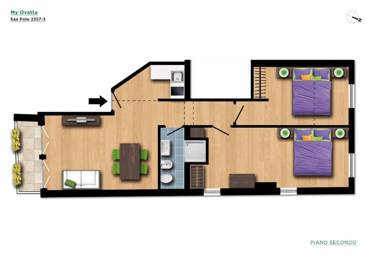 San Polo Design Apartments By Wonderful Italy Veneza Exterior foto